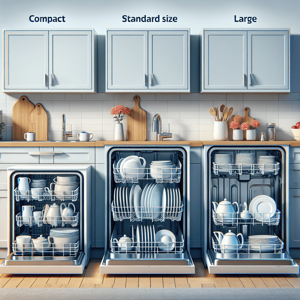 Dishwasher Capacity Options.