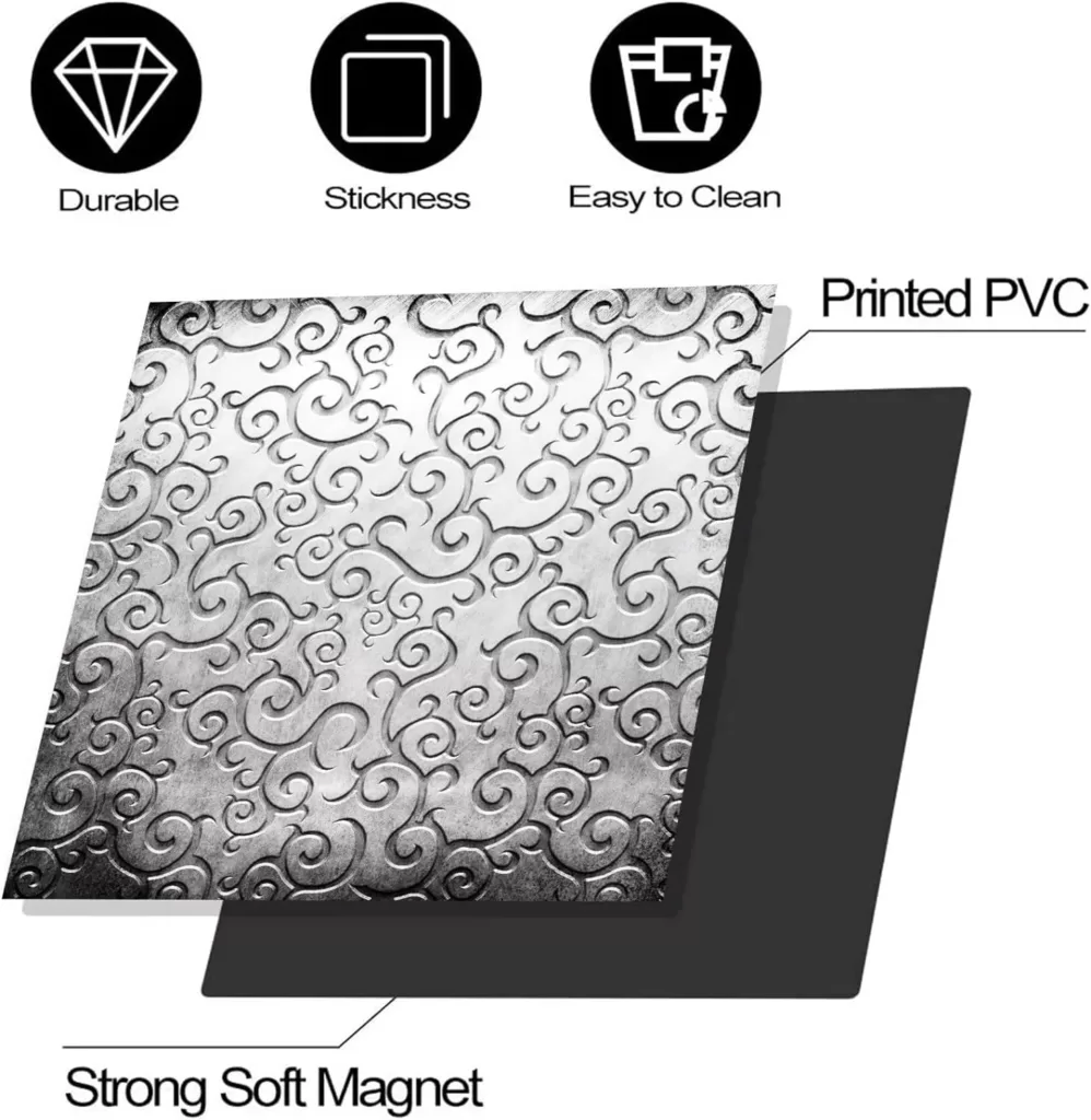 Stainless Steel Pattern Magnetic Dishwasher Cover,Grey Carving Dishwasher Door Cover,Home Kitchen Decor Panel Decal,Metal Engraved Print Stainless Steel Appliance Sticker