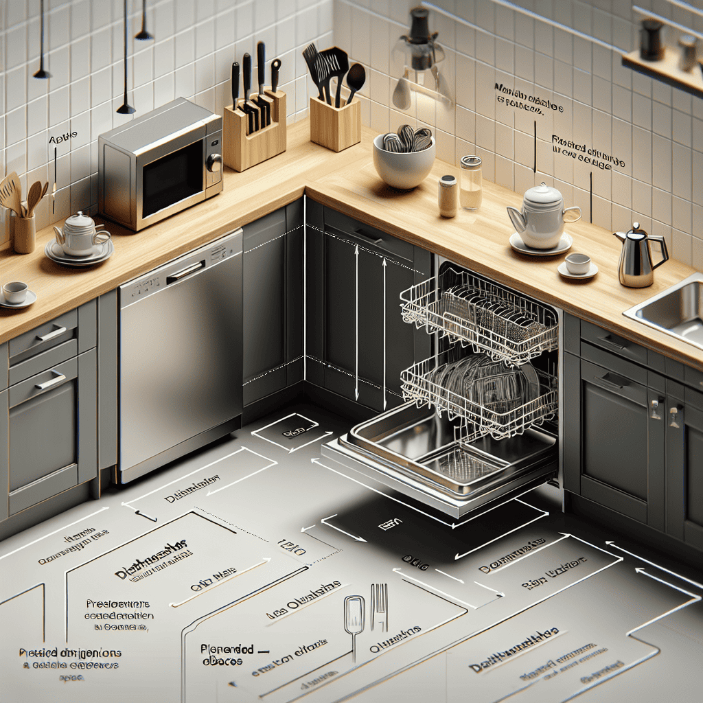 Space Requirements For Dishwashers.